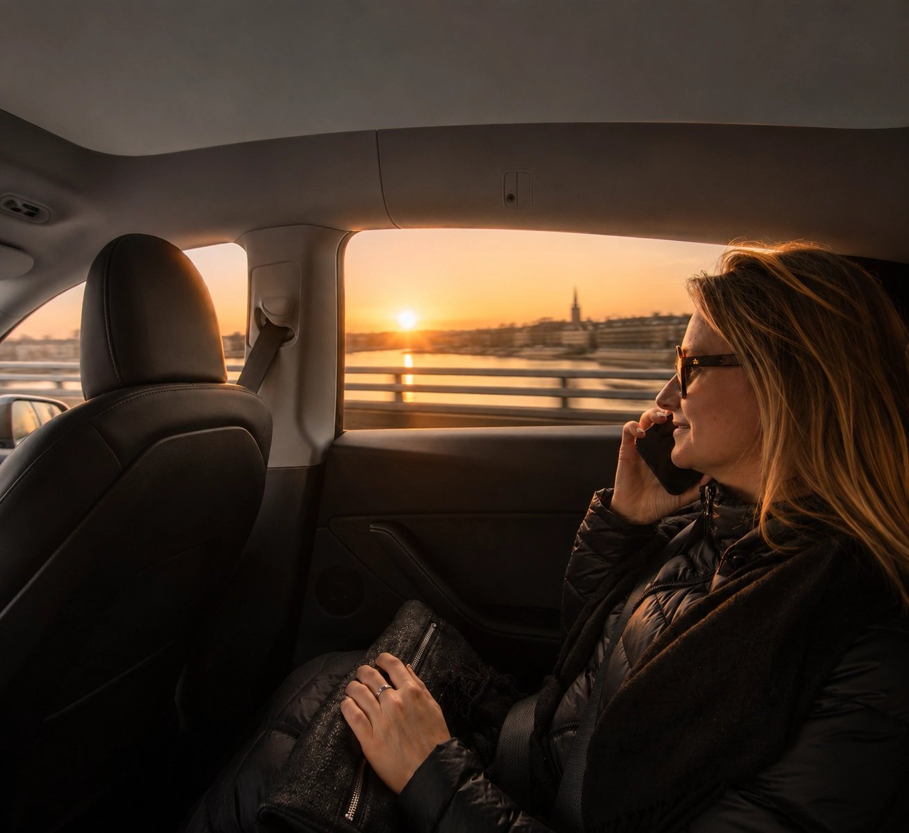 Chauffeuse VTC femme Ladyncar à Rennes pour clientèle féminine en trajet rassurant
